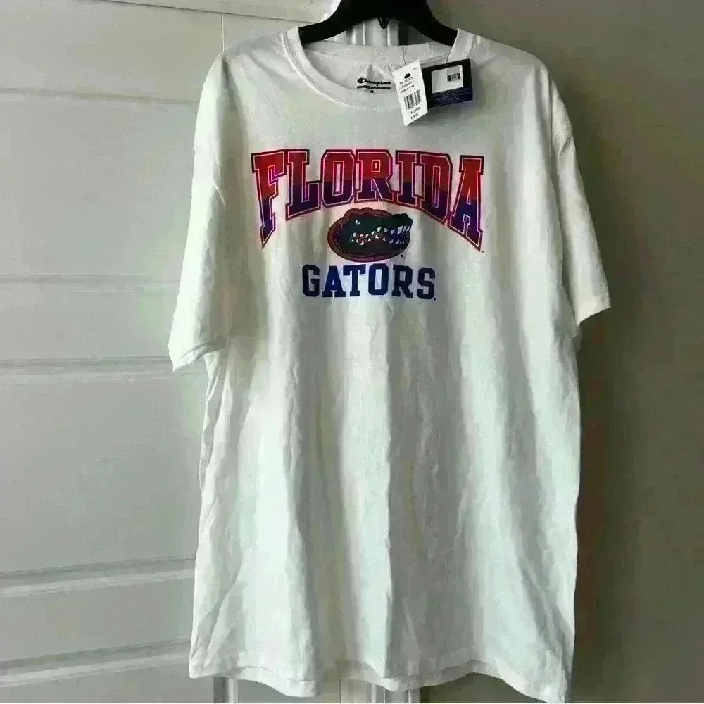 White Champion UF Gators T-Shirt